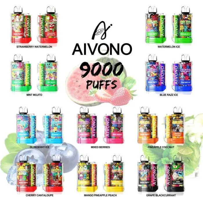 Aivono AIM-XXL 9000 Puffs Disposable Vape manufacturers