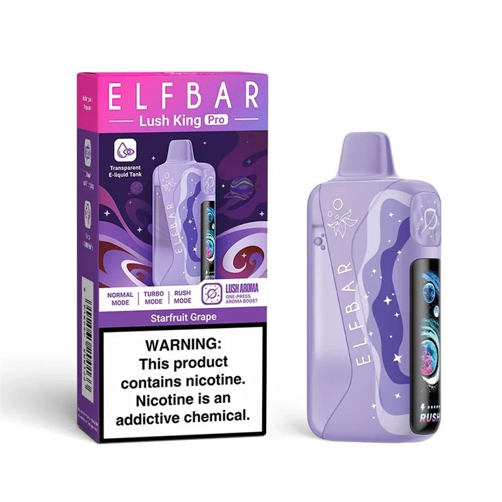 ELFBAR Lush King Pro 40K Bood Germany Wharehouse Nicotine Salt Cherry Pomegranate Blackberry Ultra Mode Liquid 30 K 36k Moon 600k Vape E Cigarettes price
