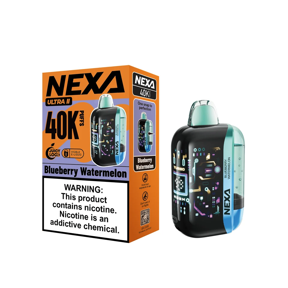Nexa Ultra II 40K Puffs Zovoo Vozol Elfbar Waka Bood Own Design Flavors Crystal Areo X Vaper Desechable Vape best